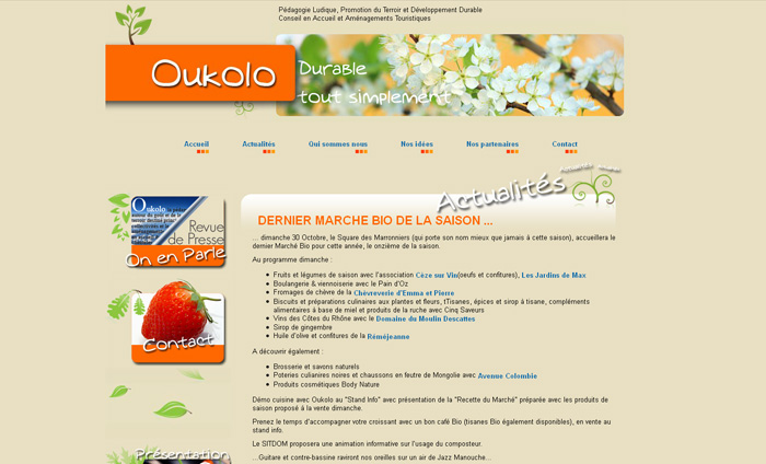 site internet oukolo