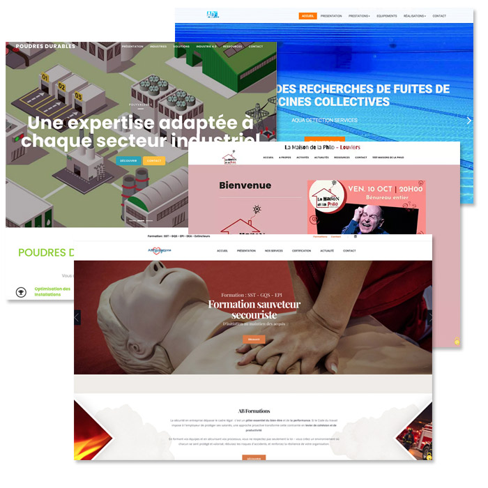 Création de sites internet sur Louviers