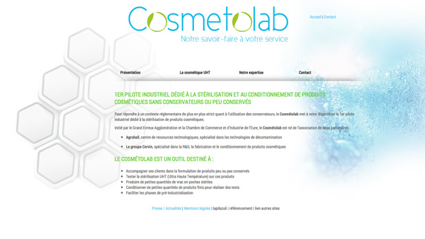 conception site internet secteur pharmaceutique
