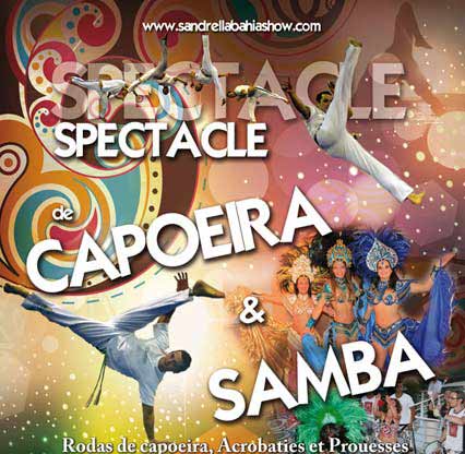 Flyers spectacle Capoeira et samba