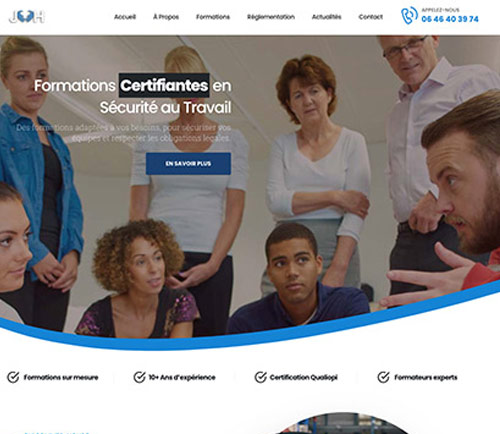 création site internet pour formateur et centre de formation