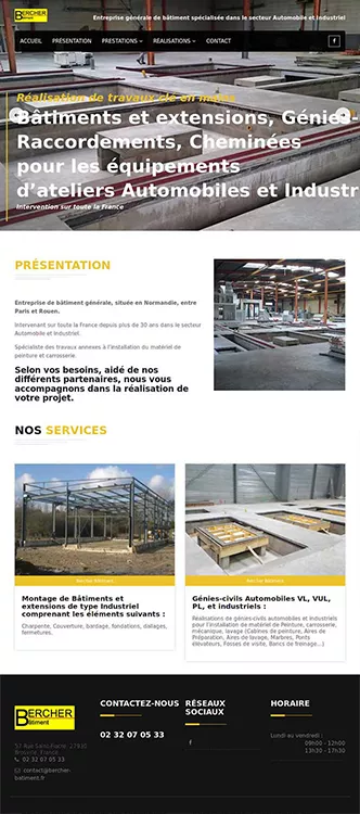 Création de sites internet sur Brionne