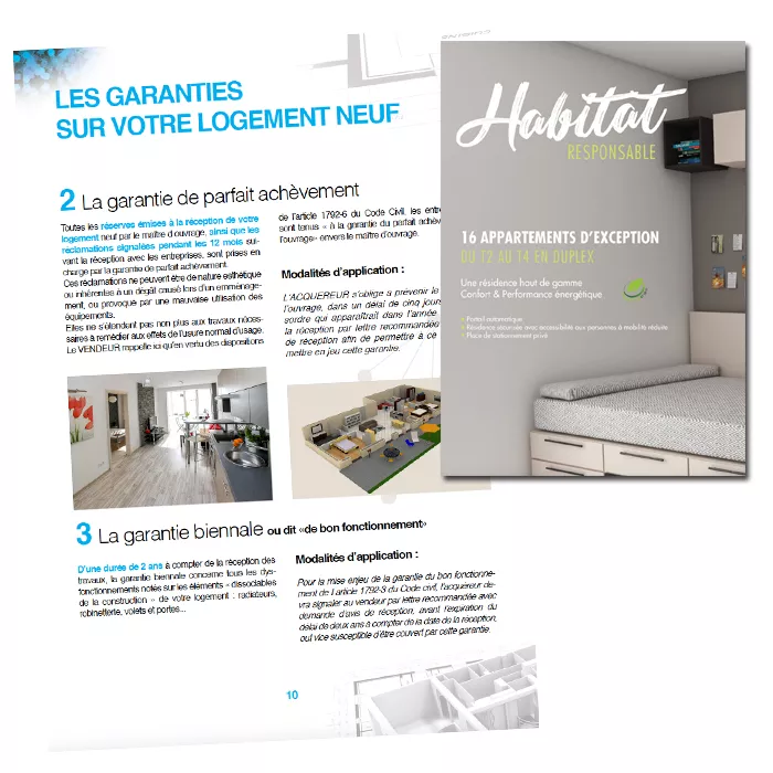 plaquette commerciale pour promoteur et maitre d oeuvre
