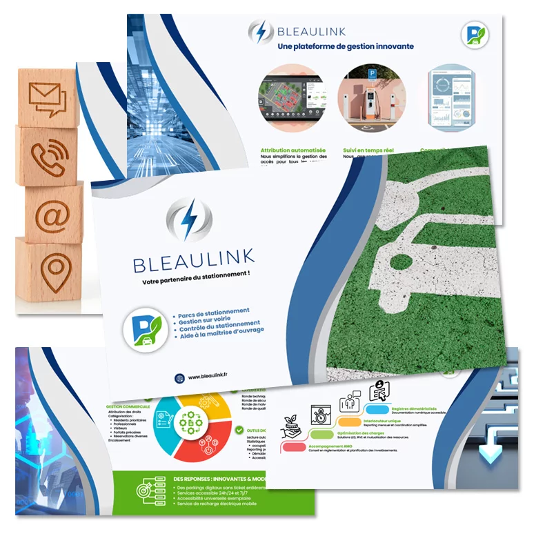 Création de plaquettes et dépliants sur mesure pour l'industrie
