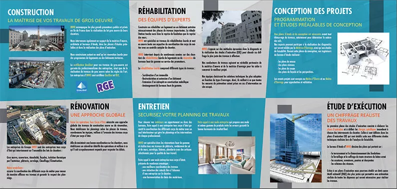 Plaquette pour projet immobilier 