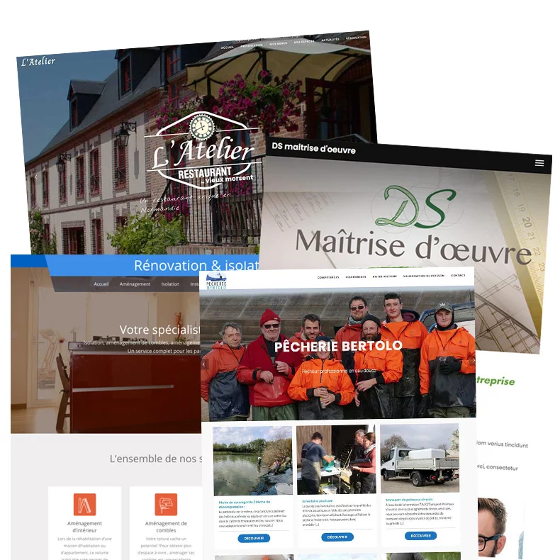 Création de sites internet pour artisan