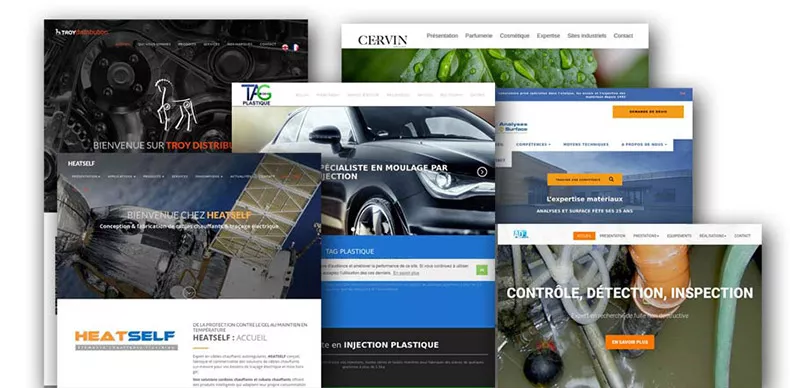 Création de sites internet pme industrie sur Louviers