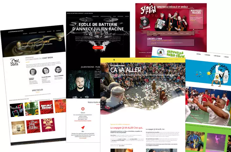 création site internet musique, groupe et musicien