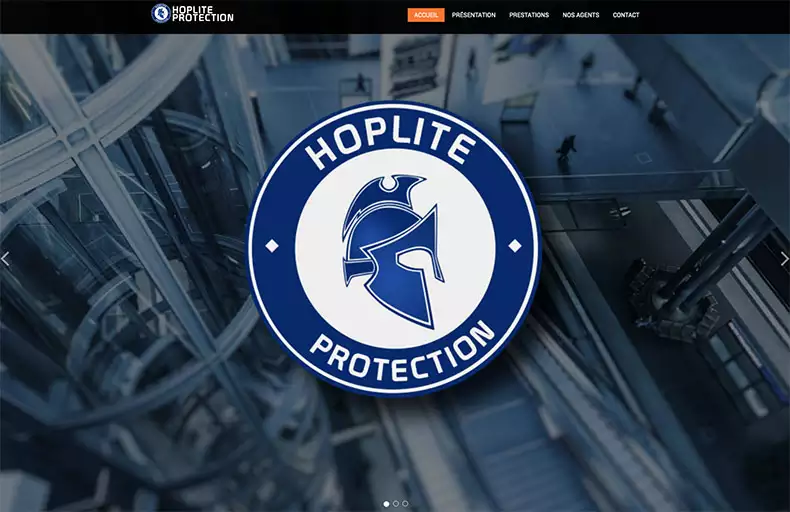 Creation site internet secteur sécurité et surveillance