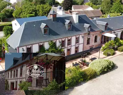 Restaurant l'Atelier du Vieux morsent proche d'EVREUX
